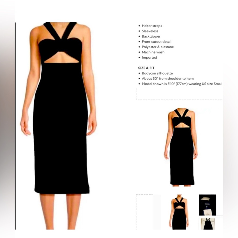 Rachel Roy Cut Out Halter Dress XXL -Like new worn only once.